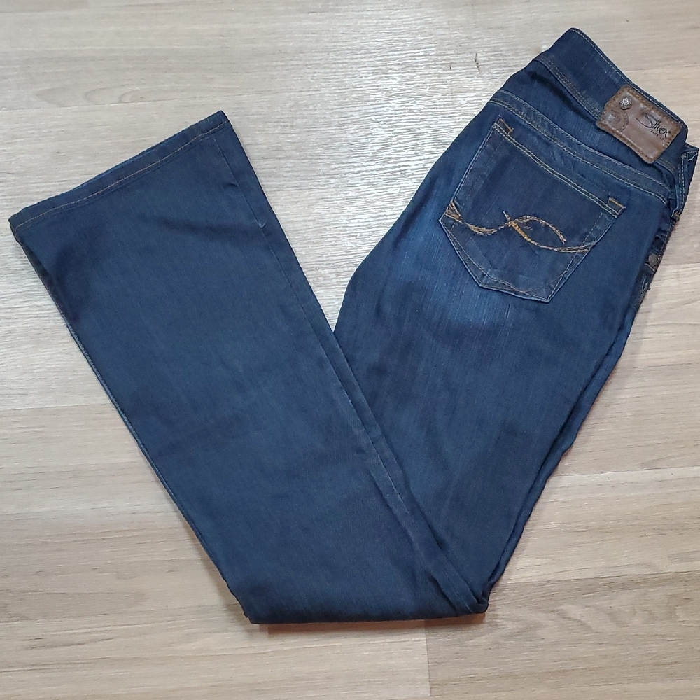 Silver Jeans Dark Indigo Denim